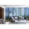 Tapete R16661 Blue Forest - REBEL WALLS
