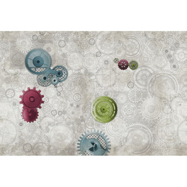 Wallpaper CLOCKWORK GL11041B - GLAMORA