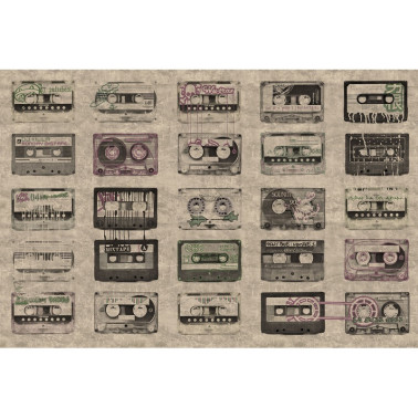 Papier peint MIXTAPE GL11532A - GLAMORA