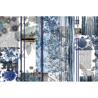 Papier peint TURQUOISE CRUSH GL5401A - GLAMORA