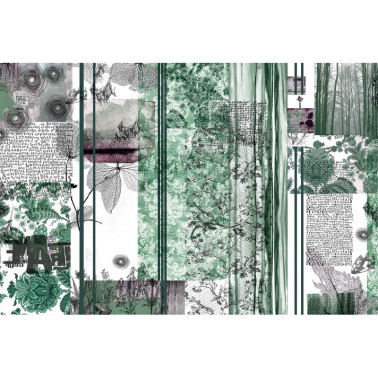 Papier peint TURQUOISE CRUSH GL5402A - GLAMORA