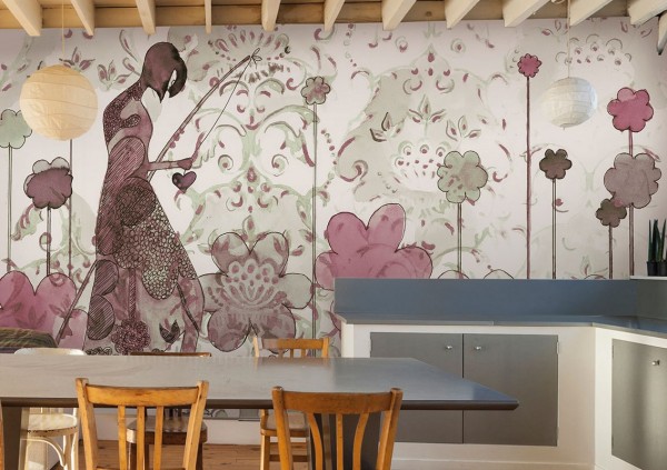 Papel de parede DAISY FIELD GLC72B - GLAMORA