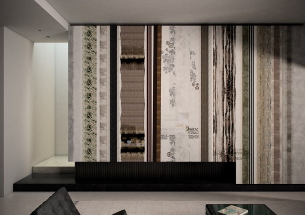 Wallpaper HEAVENLY STRIPS GL6311B - GLAMORA