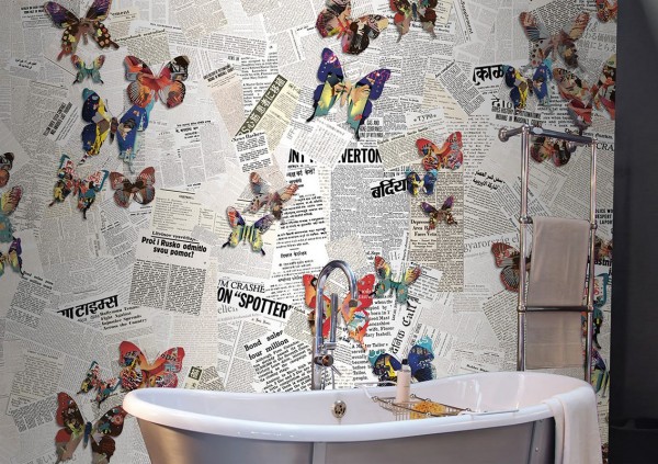 Papier peint VANITY NEWS GL5424A - GLAMORA