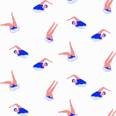 NADADORAS NAVY