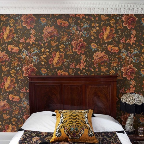 Papel de parede MAJORELLE MOSS GREEN - HOUSE OF HACKNEY