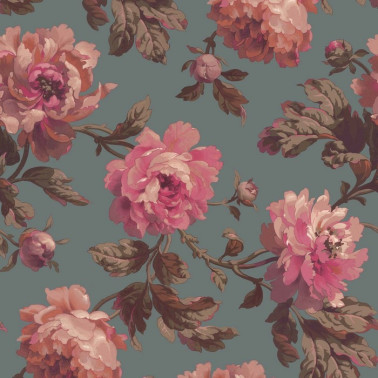 Tapete PEONEDEN CHINOIS GREEN - HOUSE OF HACKNEY
