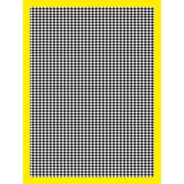 PIED DE POULE BORDO GIALLO