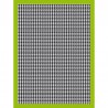 PIED DE POULE BORDO VERDE