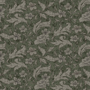 Papel Pintado MURAL 650-68 Mattias Forest Green - SANDBERG