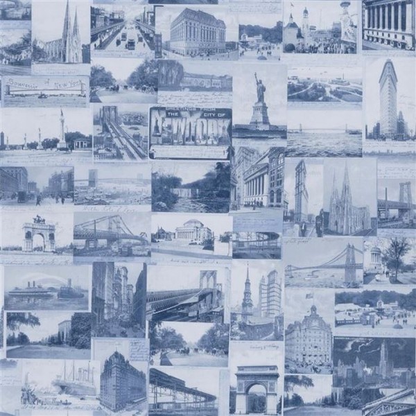 New York Postcard Indigo PRL5000-06 New York Postcard Indigo PRL5000-06