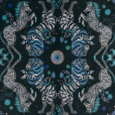 Caspian Navy Velvet F1474-02