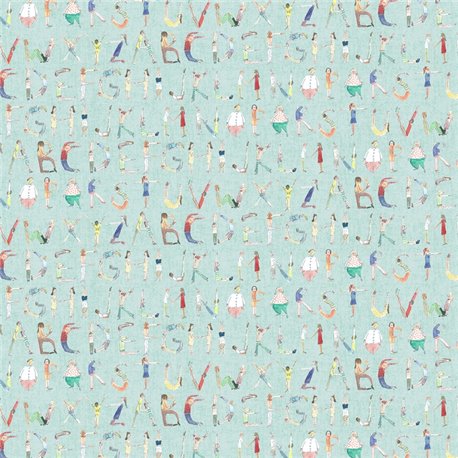 Alphabet People Mint Alphabet People Mint
