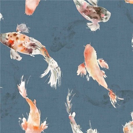 Koi Carp Cobalt Wallart 1524829999 Koi Carp Cobalt Wallart 1524829999