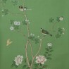 Badminton Standard on Emerald Green dyed silk