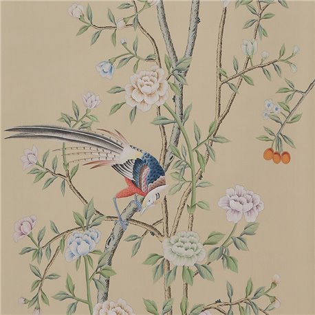 Chatsworth Standard onRaw Silkdyed silk
