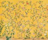 Erdem Coloruway SC-109 on Golden Yellow dyed silk