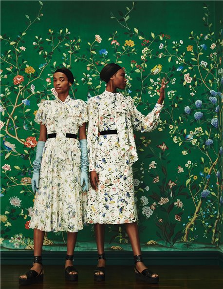 Erdem Colourway SC-110 on Spring Green Williamsburg