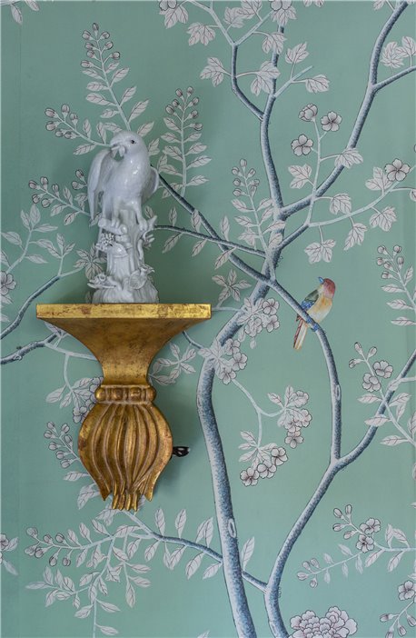 Chatsworth Colourway SC-42on Sung Blue Williamsburg