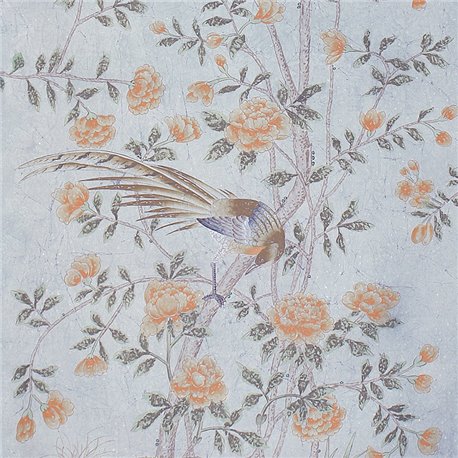 Chatsworth Colourway SC-48 on custom blue Xuan paper