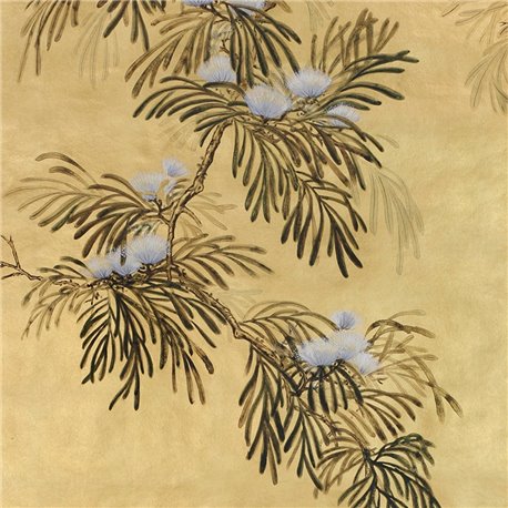 Silk Tree Original on Gold Bullion gilded paper