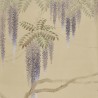 Wissteria Original on RAw Silk dyed silk