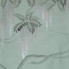 Wissteria Part custom on Blue Grey dyed silk