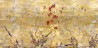 Japanese Garden Original on Deep Rich Gold gilded paper