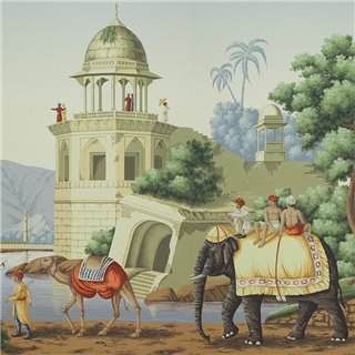 Early Views of India Eden on scenic paper