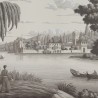 Rives du Bosphore Eau Forte on scenic paper