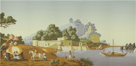 Early Views of India Eden on scenic paper