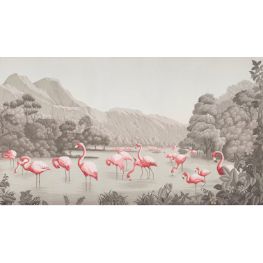 Flamingos Flamingo on Eau...