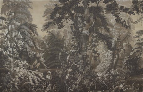 L´Eden Eau Forte on antique scenic Xuan paper