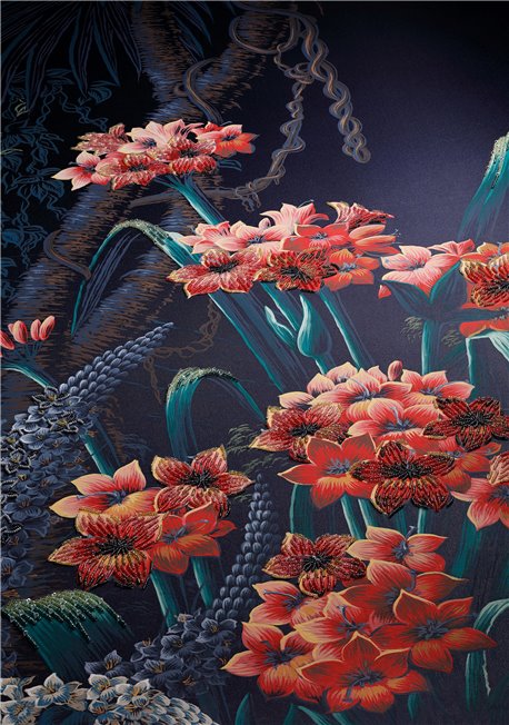 L´Eden Moonlight on scenic Xuan paper