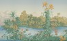 Le Brésil Paille on scenic paper