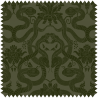 ANACONDA CUT VELVET OLIVE GREEN
