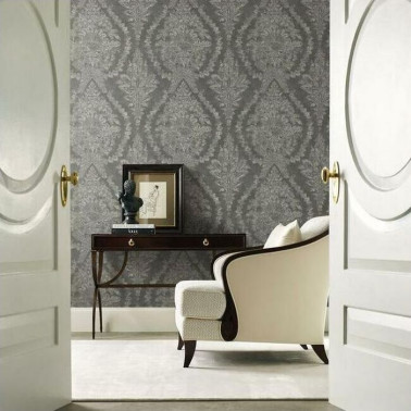 Charleston Damask Removable...