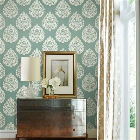 Teardrop Damask Removable kt2146