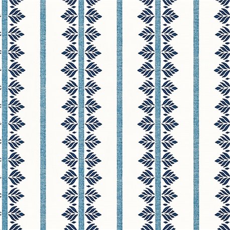 Fern Stripe Navy AT15101 Fern Stripe Navy AT15101