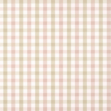 Saybrook Check Pink and Beige AT15149