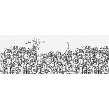 Papier peint INKMK1302 MYKING - INKIOSTRO BIANCO