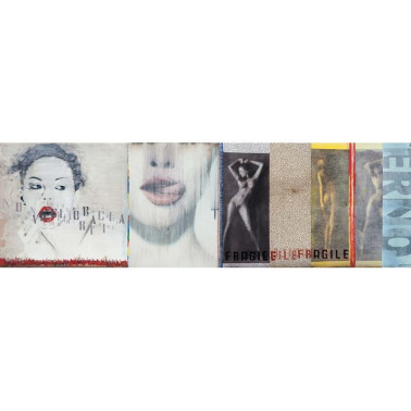 Wallpaper INKNK13 NO KISS - INKIOSTRO BIANCO