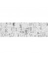 Papel Pintado INKLT1301 LETTERING - INKIOSTRO BIANCO