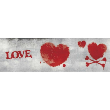 Papel Pintado INKSH1301 HEARTS - INKIOSTRO BIANCO