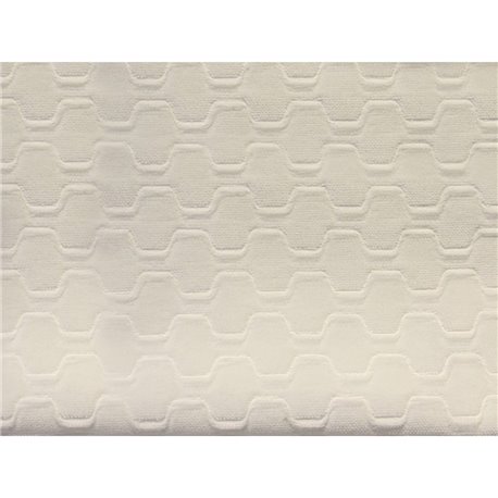 CARVER EMBOSSED VELVET WATER REPELLENT 02 Ecru CARVER EMBOSSED VELVET WATER REPELLENT 02 Ecru