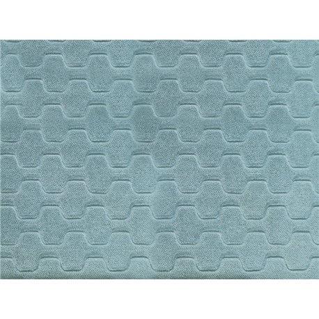 CARVER EMBOSSED VELVET WATER REPELLENT 23 Blue Haze CARVER EMBOSSED VELVET WATER REPELLENT 23 Blue Haze