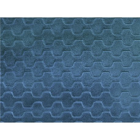 CARVER EMBOSSED VELVET WATER REPELLENT 28 Deep Blue CARVER EMBOSSED VELVET WATER REPELLENT 28 Deep Blue