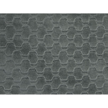 CARVER EMBOSSED VELVET WATER REPELLENT 38 Silver Gray