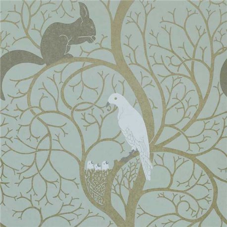 Squirrel and Dove Eggshell-Ivory DVIWSQ103 Squirrel and Dove Eggshell-Ivory DVIWSQ103
