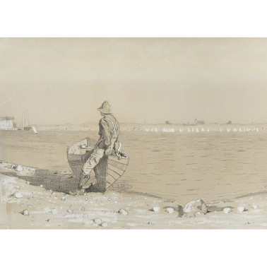 BOAT SEPIA